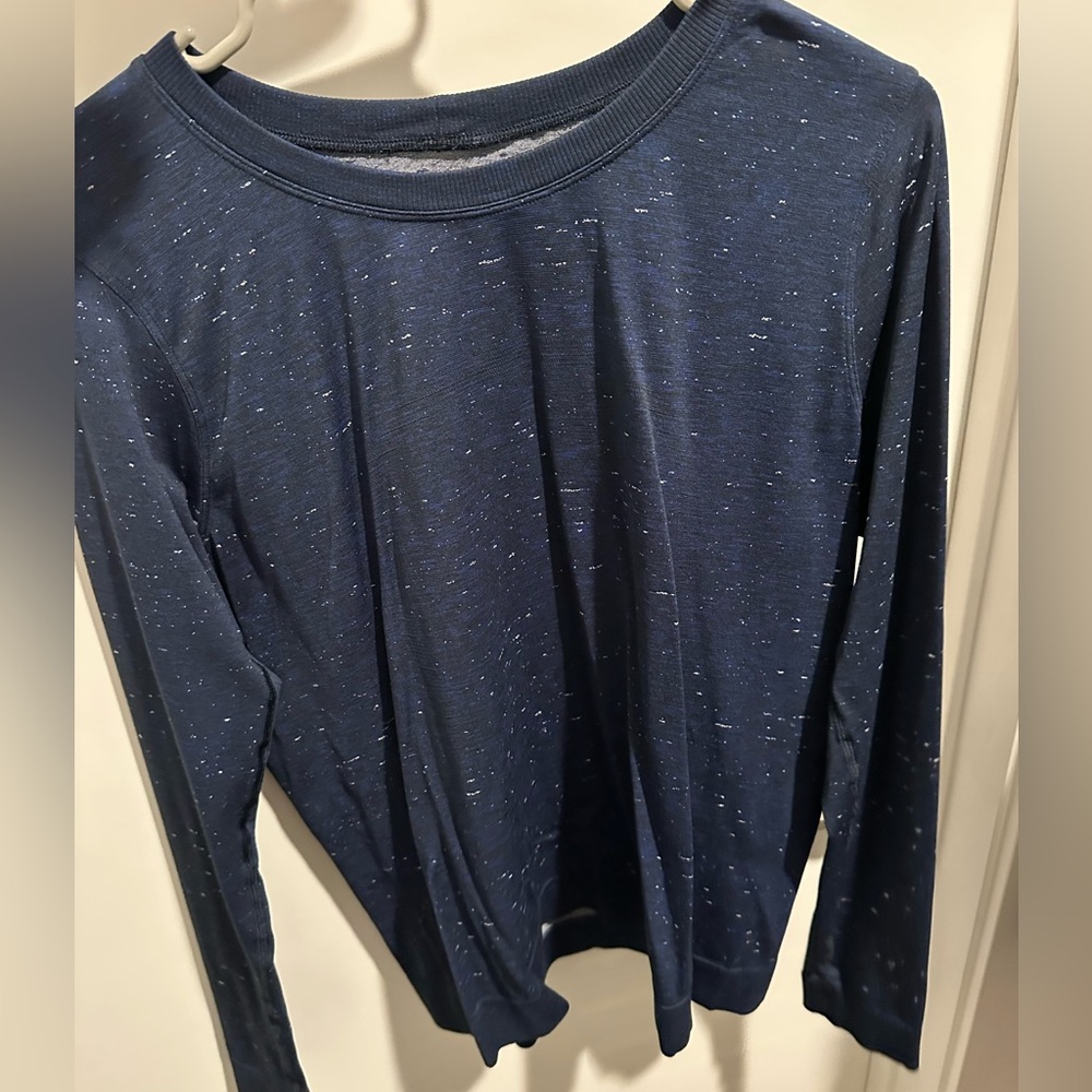 Lululemon Navy Long Sleeve Shirt